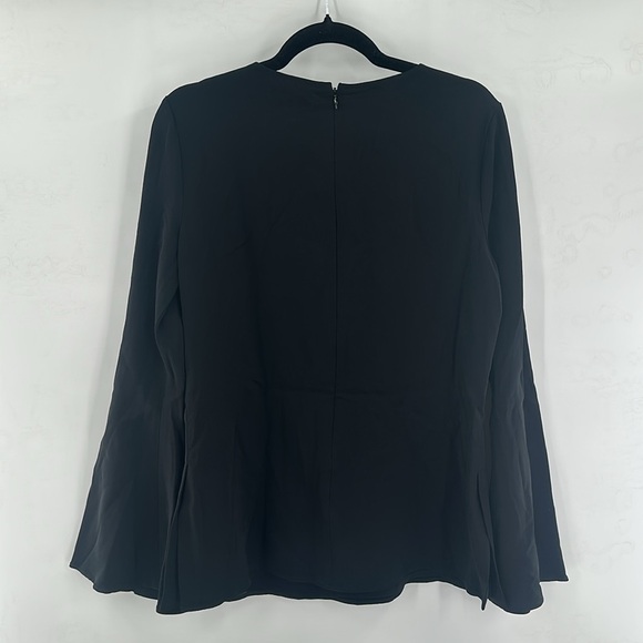 Ramy Brook Allie Lace-Up Long‎ Sleeve Top 10 NWT - Picture 6 of 7